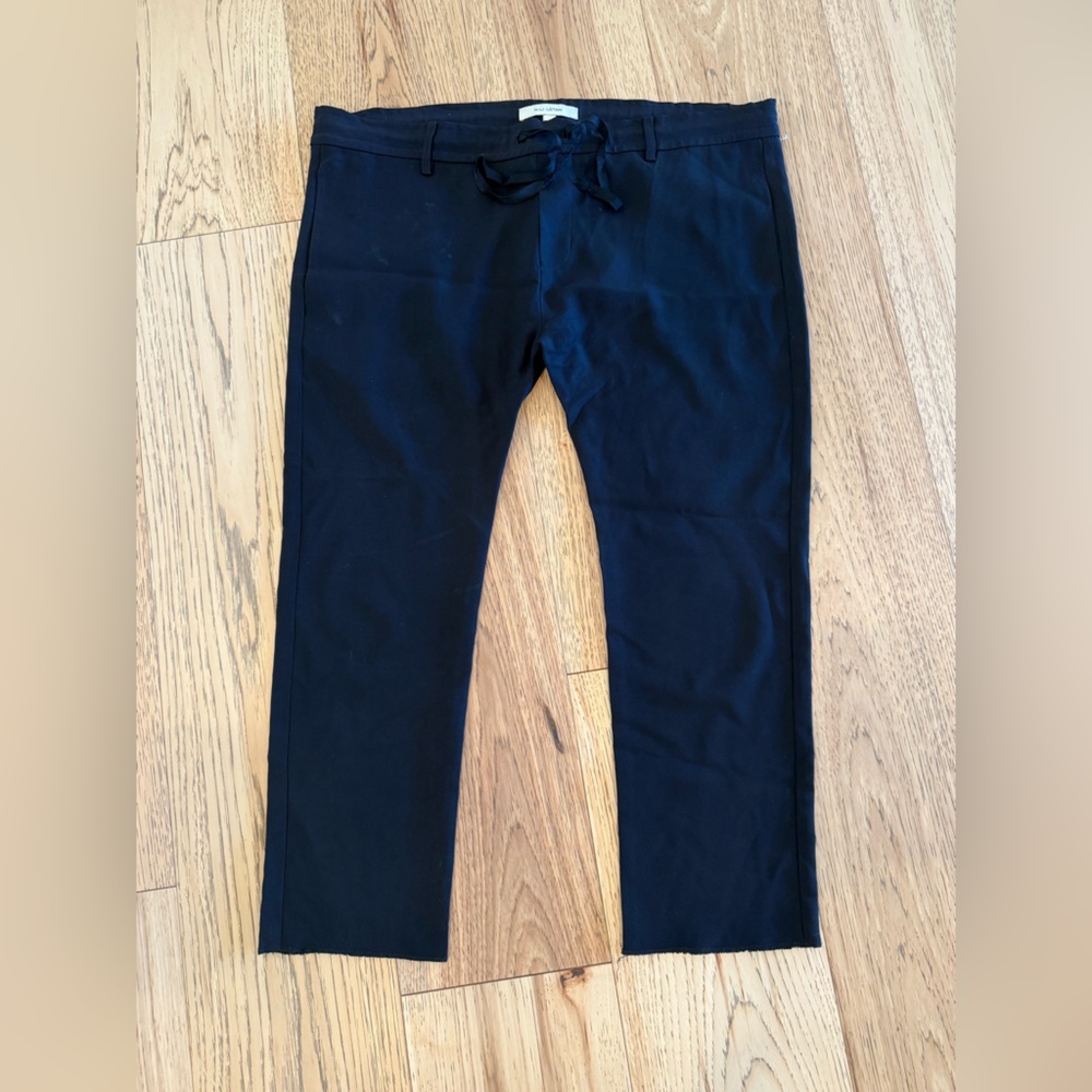 Nili Lotan Black Cropped Pants